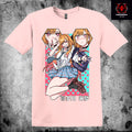 Power 'Chainsaw Man' Anime Waifu Character Unisex Premium Cotton T-Shirt 🔥