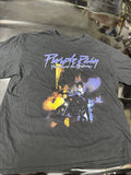 The Prince Estate Official  & Approved Black Purple Rain T-shirt Size XL