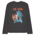 Elvis Presleymic In Hand Unisex Long Sleeve T-Shirt S-2XL, Charcoal