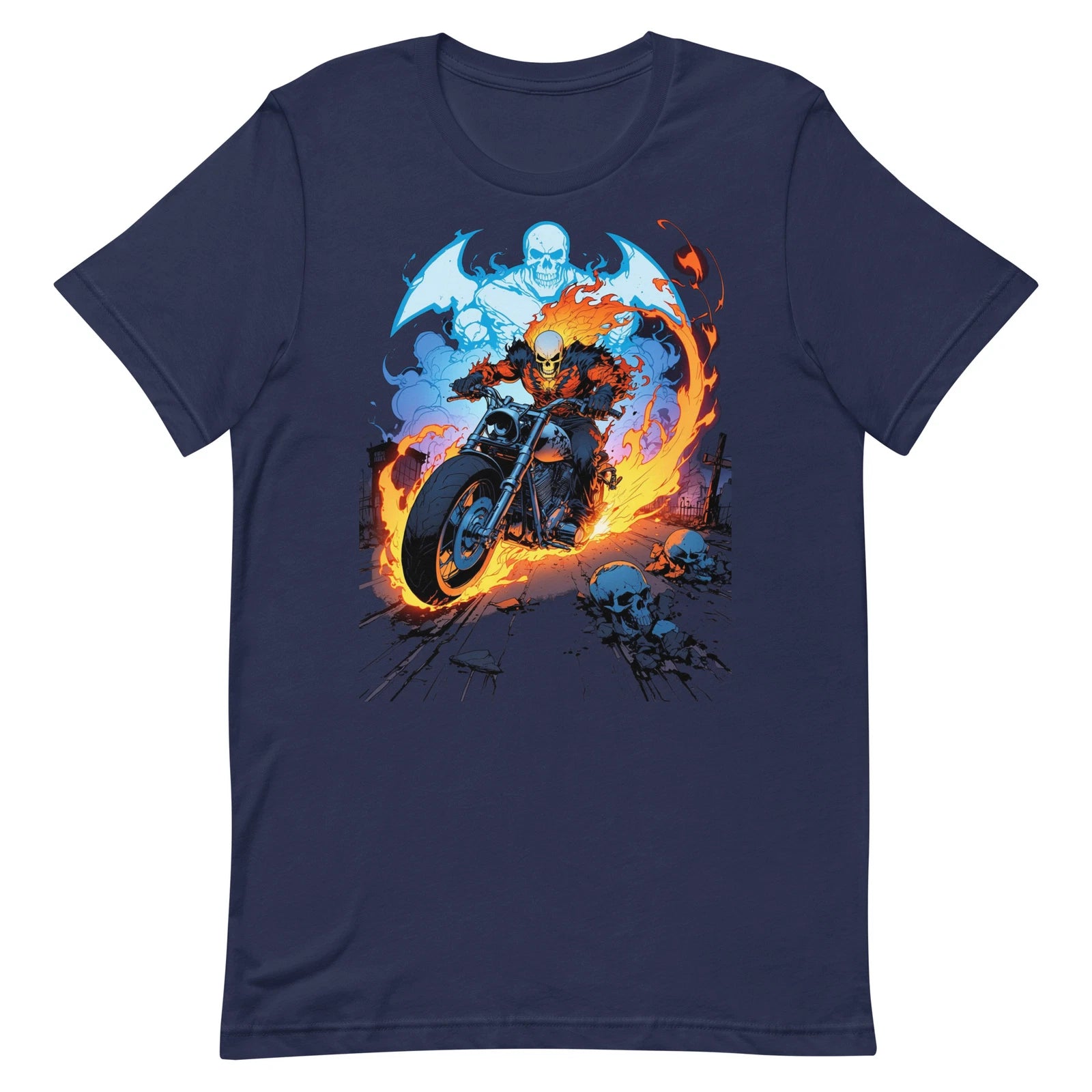 Motorcycle Ghost Rider Unisex t-shirt