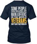 Proud Veteran T-Shirt Made in the USA Size S to 5XL