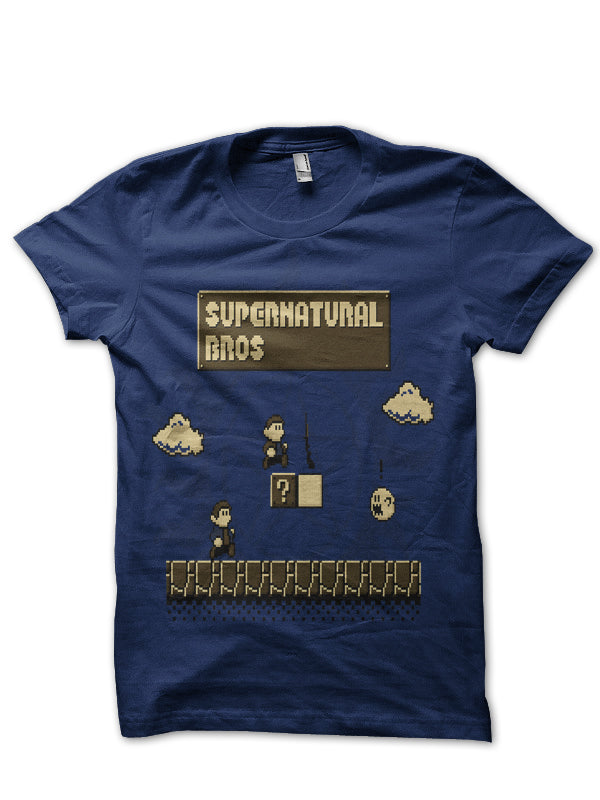 Supernatural Navy Tee Hoodie, Sweatshirt | CoreVibeTees.com