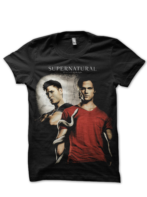 Supernatural Black T-Shirt Style008 Hoodie, Sweatshirt | CoreVibeTees.com