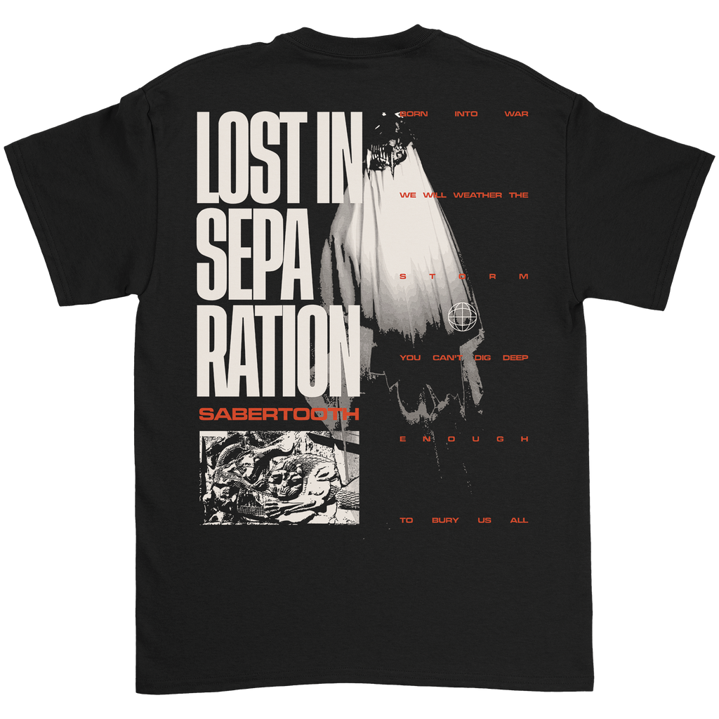 Lost In Separation - Sabertooth T-Shirt Hoodie, Sweatshirt | CoreVibeTees.com (Image 3)
