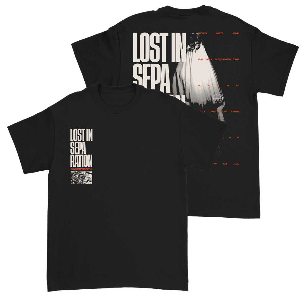 Lost In Separation - Sabertooth T-Shirt Hoodie, Sweatshirt | CoreVibeTees.com (Image 1)
