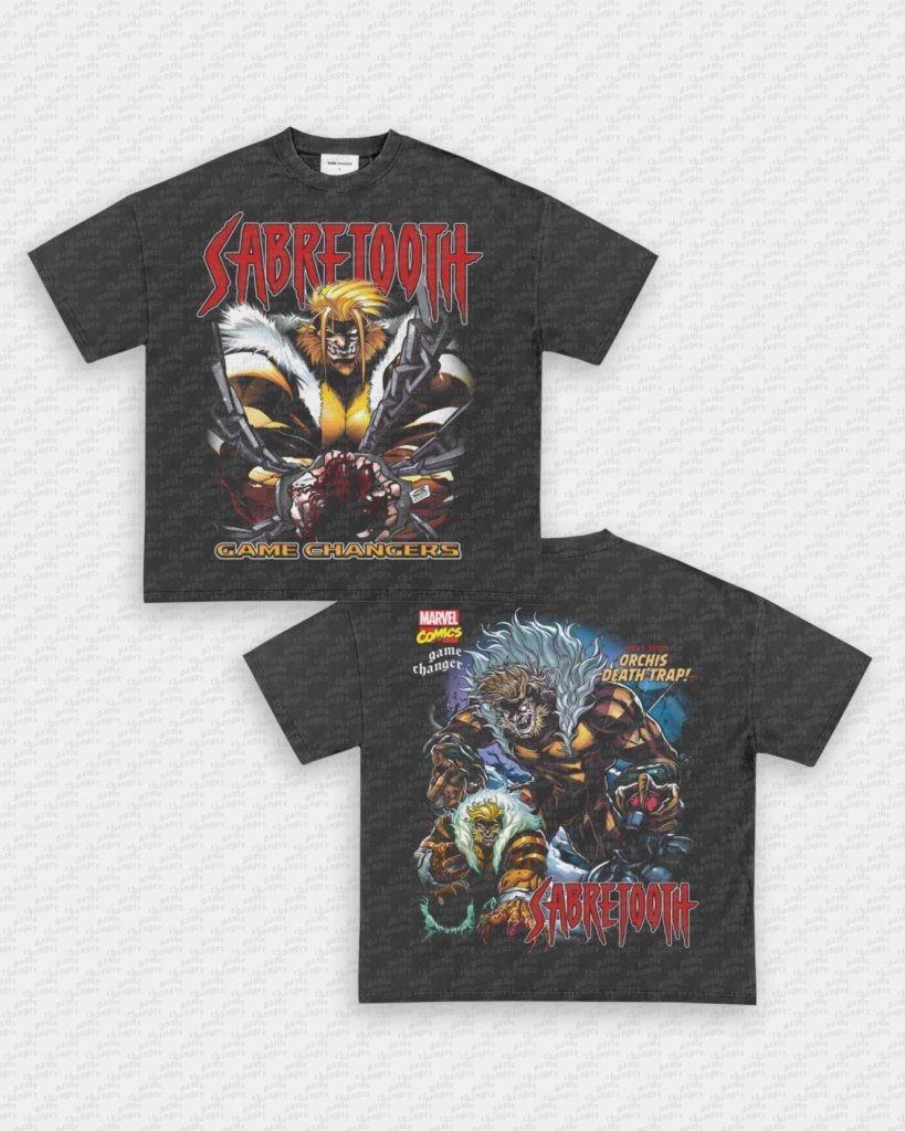 SABRETOOTH TEE - [DS] Hoodie, Sweatshirt | CoreVibeTees.com (Image 4)