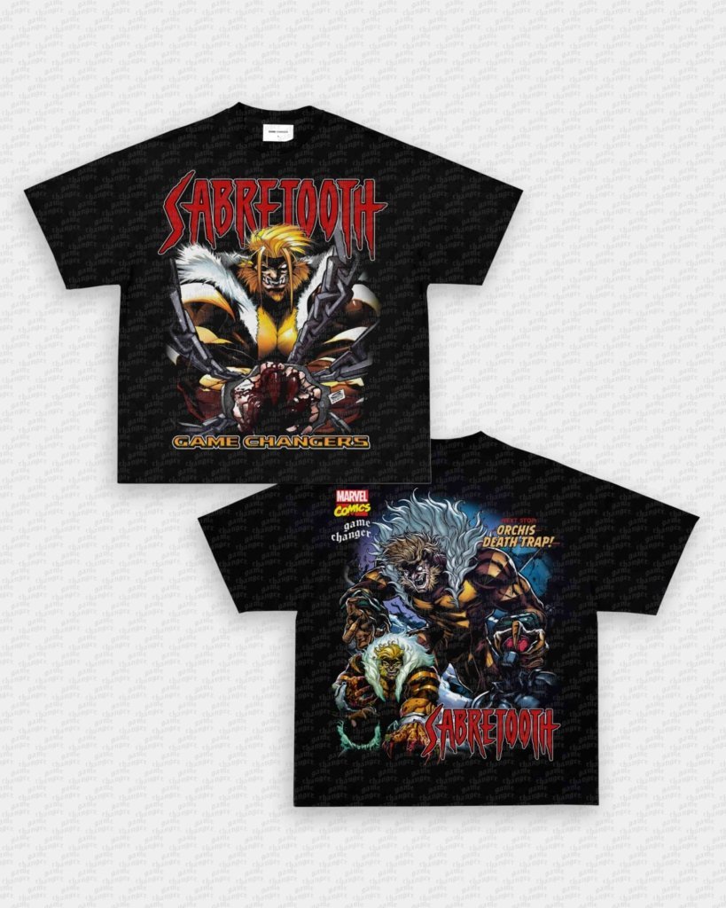 SABRETOOTH TEE - [DS] Hoodie, Sweatshirt | CoreVibeTees.com (Image 3)