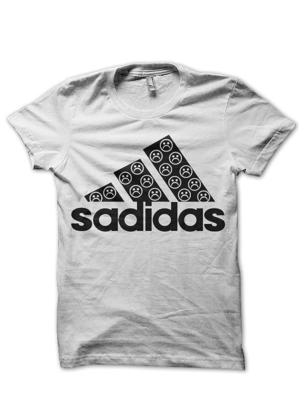 Sadiddas White T-Shirt Hoodie, Sweatshirt | CoreVibeTees.com