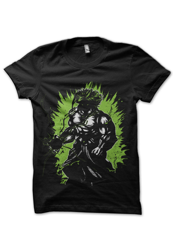 Super Saiyan Broly Legendary Black T-Shirt Hoodie, Sweatshirt | CoreVibeTees.com