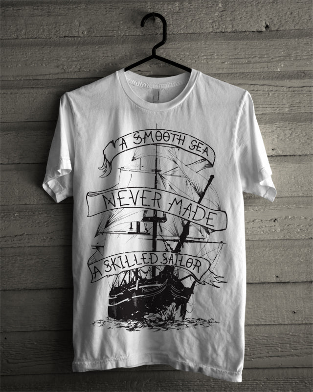 Sailor White Tee Hoodie, Sweatshirt | CoreVibeTees.com