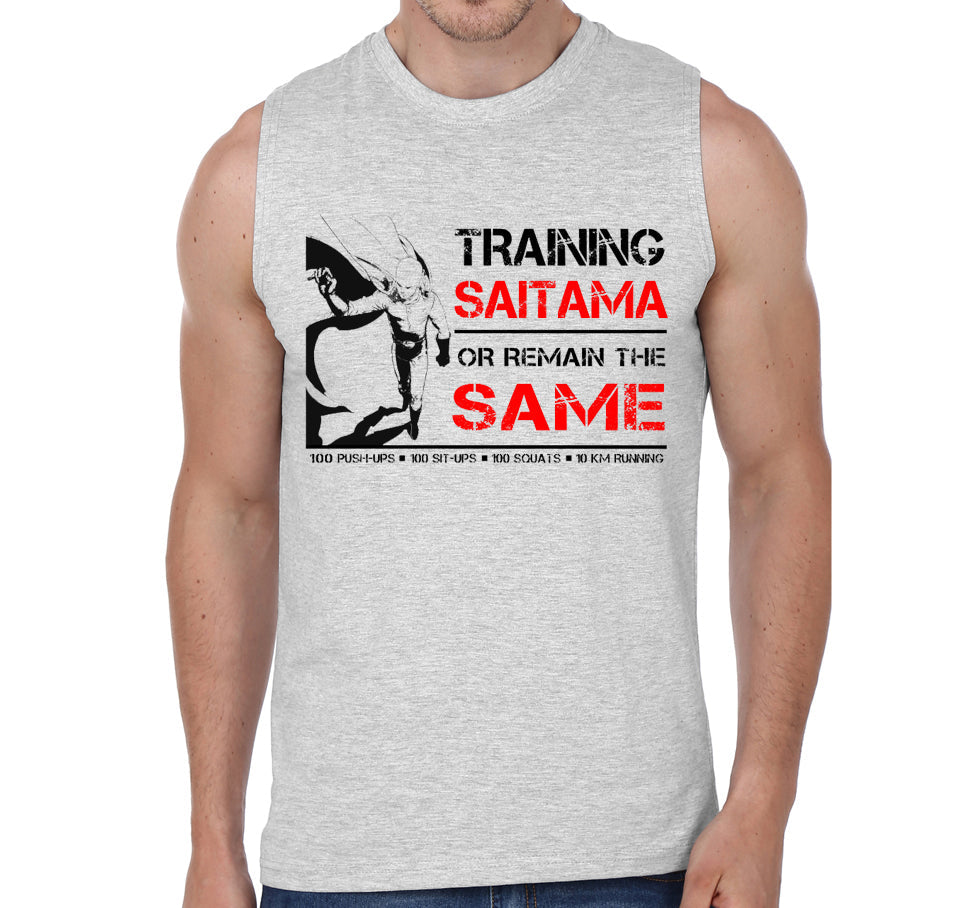 Saitama Grey Vest T-Shirts, Hoodie, Sweatshirt | CoreVibeTees.com