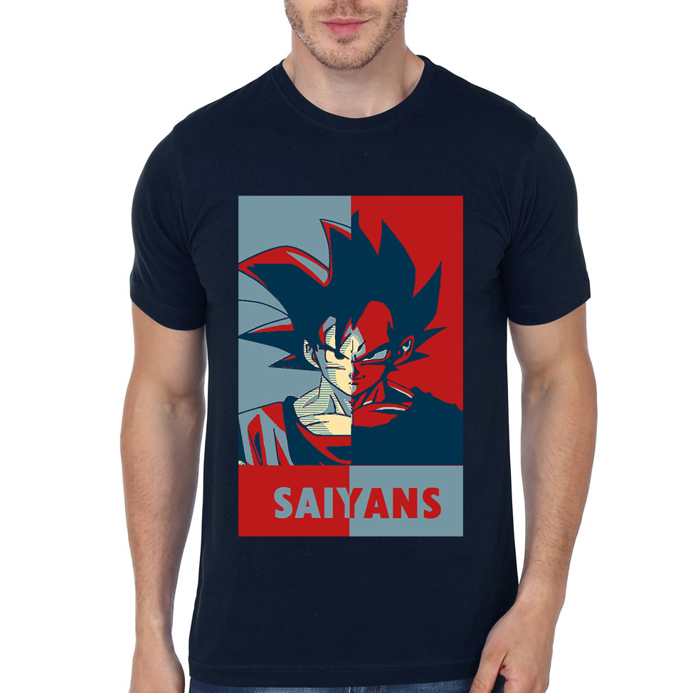 Saiyans Navy Blue Tee Hoodie, Sweatshirt | CoreVibeTees.com