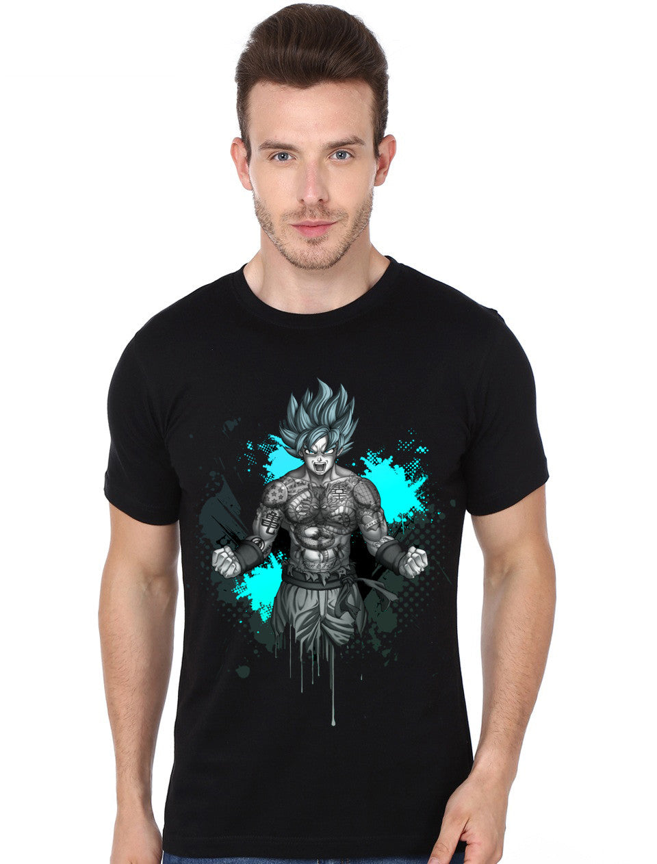 Super Saiyan Black Hoodie Style001 T-Shirts, Sweatshirt | CoreVibeTees.com