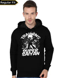 Training To Go Super Saiyan Black Hoodie T-Shirts, Sweatshirt | CoreVibeTees.com