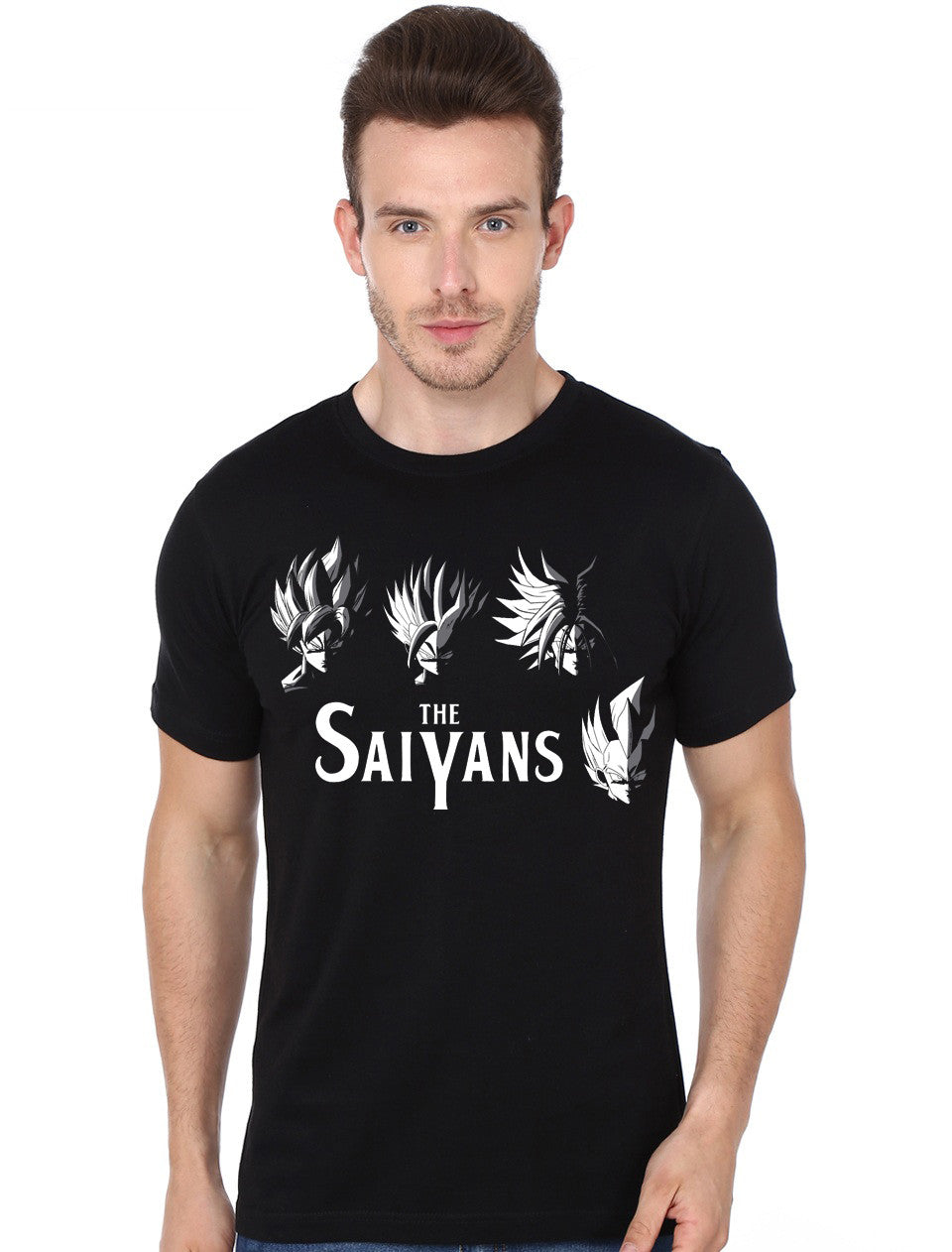The Saiyans Black T-Shirt Hoodie, Sweatshirt | CoreVibeTees.com
