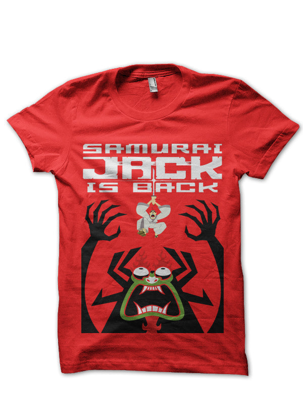 Samurai Jack Red Tee Hoodie, Sweatshirt | CoreVibeTees.com