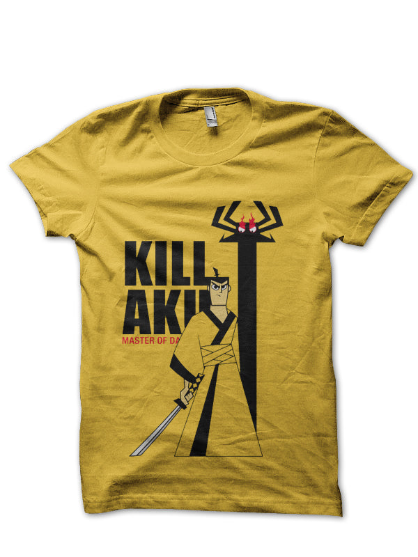 Samurai Jack Yellow Tee Hoodie, Sweatshirt | CoreVibeTees.com