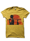 Samurai Champloo Half Sleeve Yellow T-Shirt Hoodie, Sweatshirt | CoreVibeTees.com