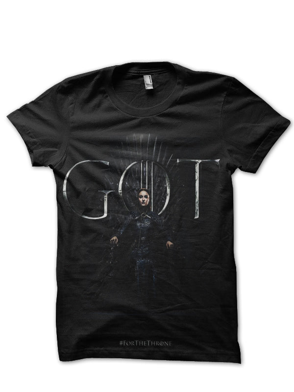 Sansa Stark For The Throne T-Shirt Hoodie, Sweatshirt | CoreVibeTees.com