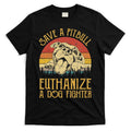 Save A Pitbull Euthanize A Dog Fighter Pitbull Lovers T-Shirt Hoodie, Sweatshirt | CoreVibeTees.com