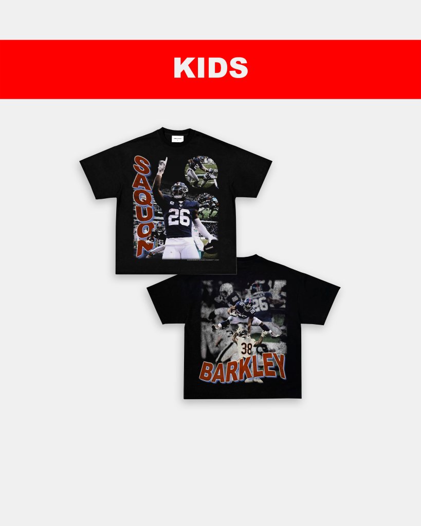 SAQUON - KIDS TEE [DS] Hoodie, Sweatshirt | CoreVibeTees.com (Image 3)