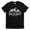 Skagway Alaska Vintage Mountains Nature Souvenir T-Shirt Hoodie, Sweatshirt | CoreVibeTees.com