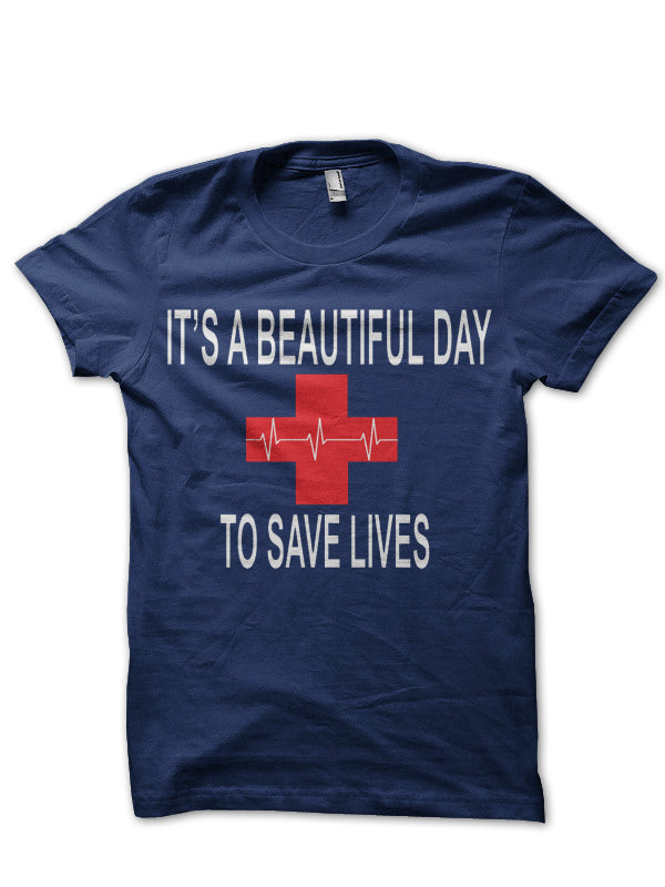 Save Lives Navy Blue Tee Hoodie, Sweatshirt | CoreVibeTees.com