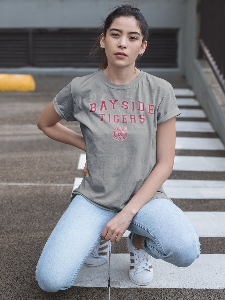 Saved By The Bell Bayside Tigers Boyfriend Tee Hoodie, Sweatshirt | CoreVibeTees.com (Image 1)