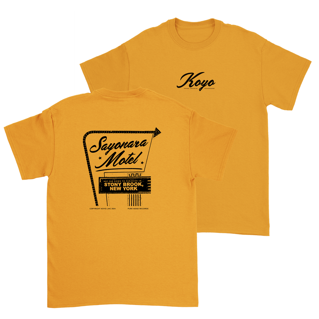 Koyo - Sayonara Motel T-Shirt Hoodie, Sweatshirt | CoreVibeTees.com (Image 1)