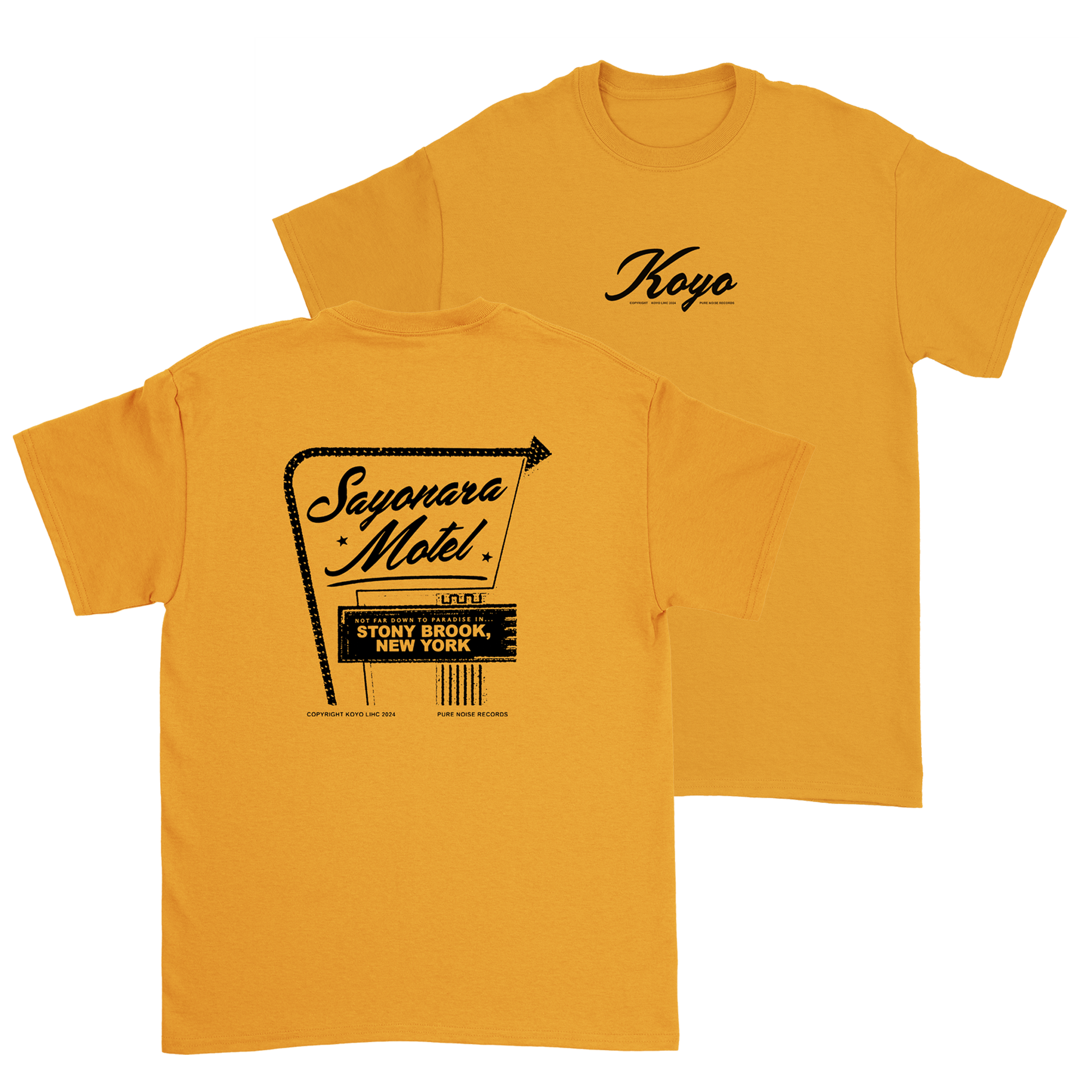 Koyo - Sayonara Motel T-Shirt Hoodie, Sweatshirt | CoreVibeTees.com (Image 1)