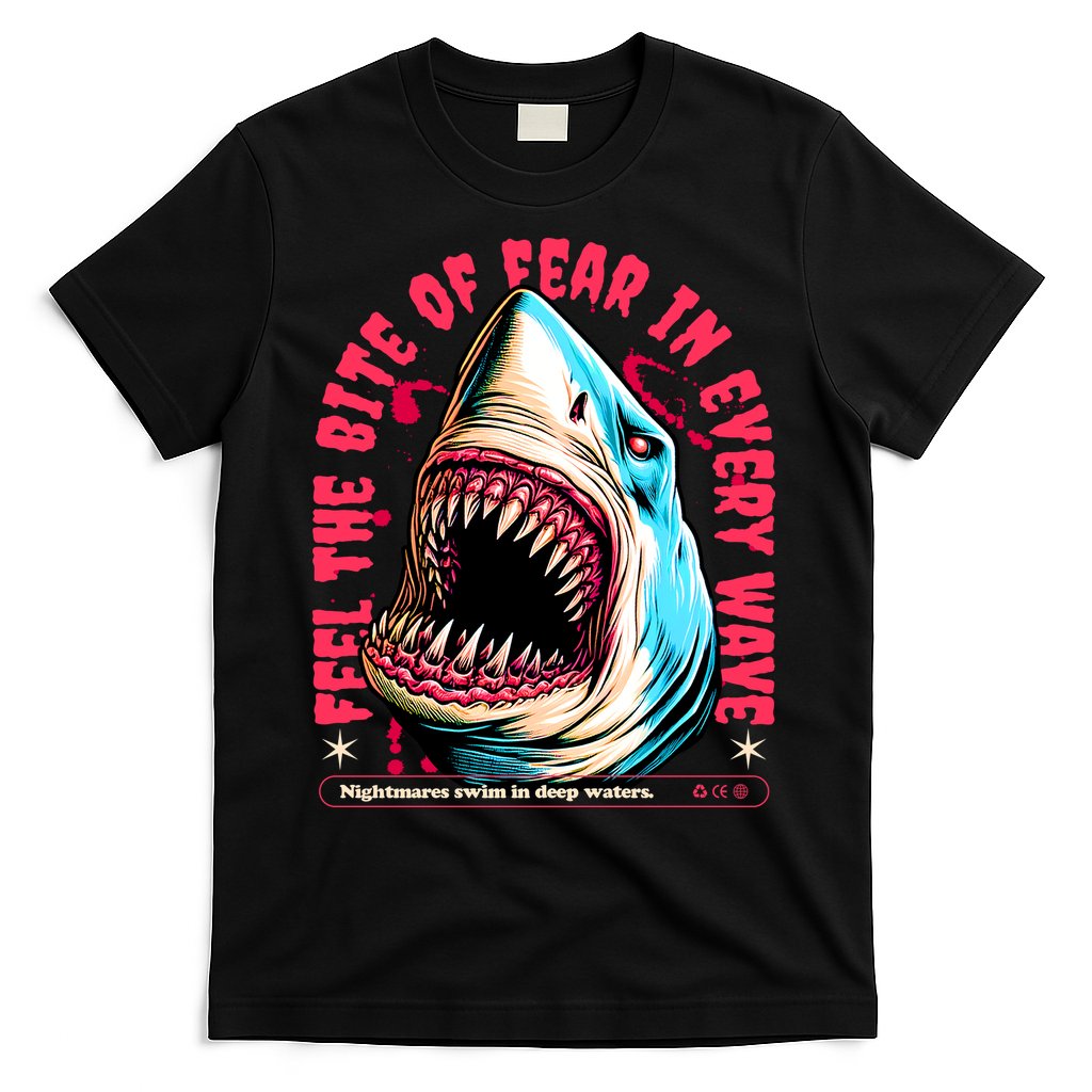 SHARK BITE T-Shirt Hoodie, Sweatshirt | CoreVibeTees.com