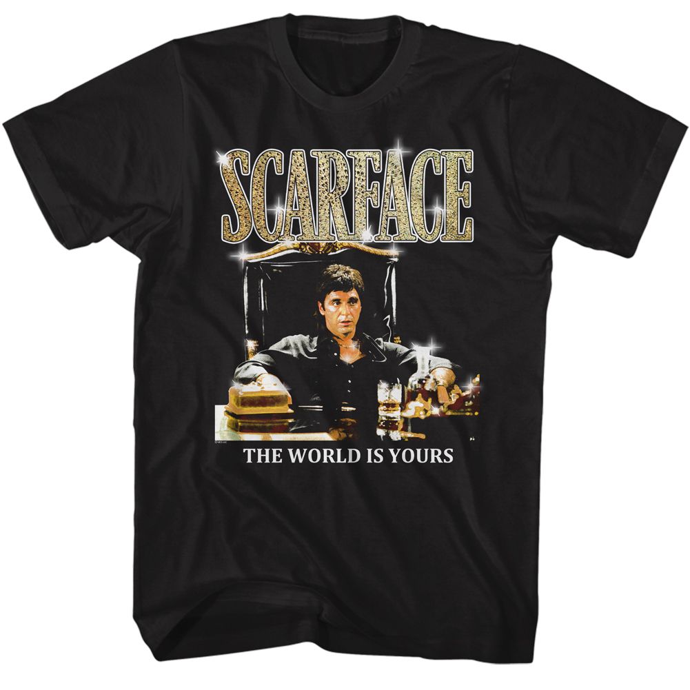 Scarface - Gold Logo T-Shirt Hoodie, Sweatshirt | CoreVibeTees.com