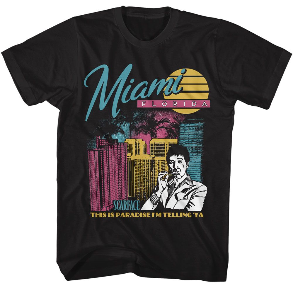Scarface - Miami Florida Boyfriend Tee Hoodie, Sweatshirt | CoreVibeTees.com