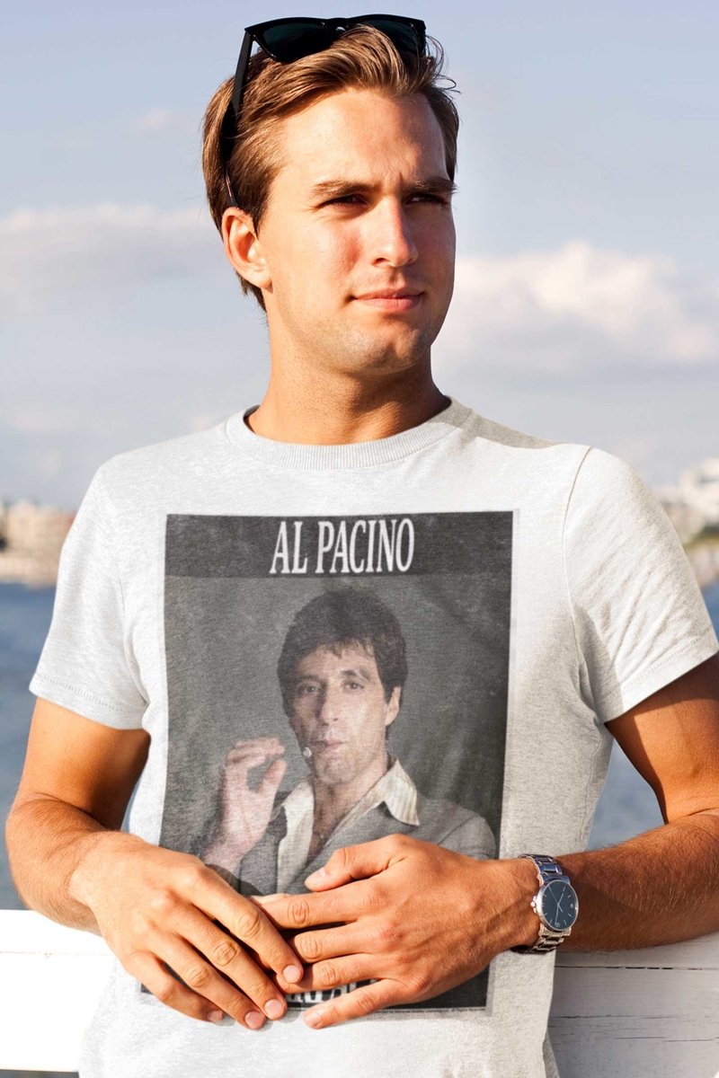 Scarface Pacino T-Shirt Hoodie, Sweatshirt | CoreVibeTees.com (Image 1)