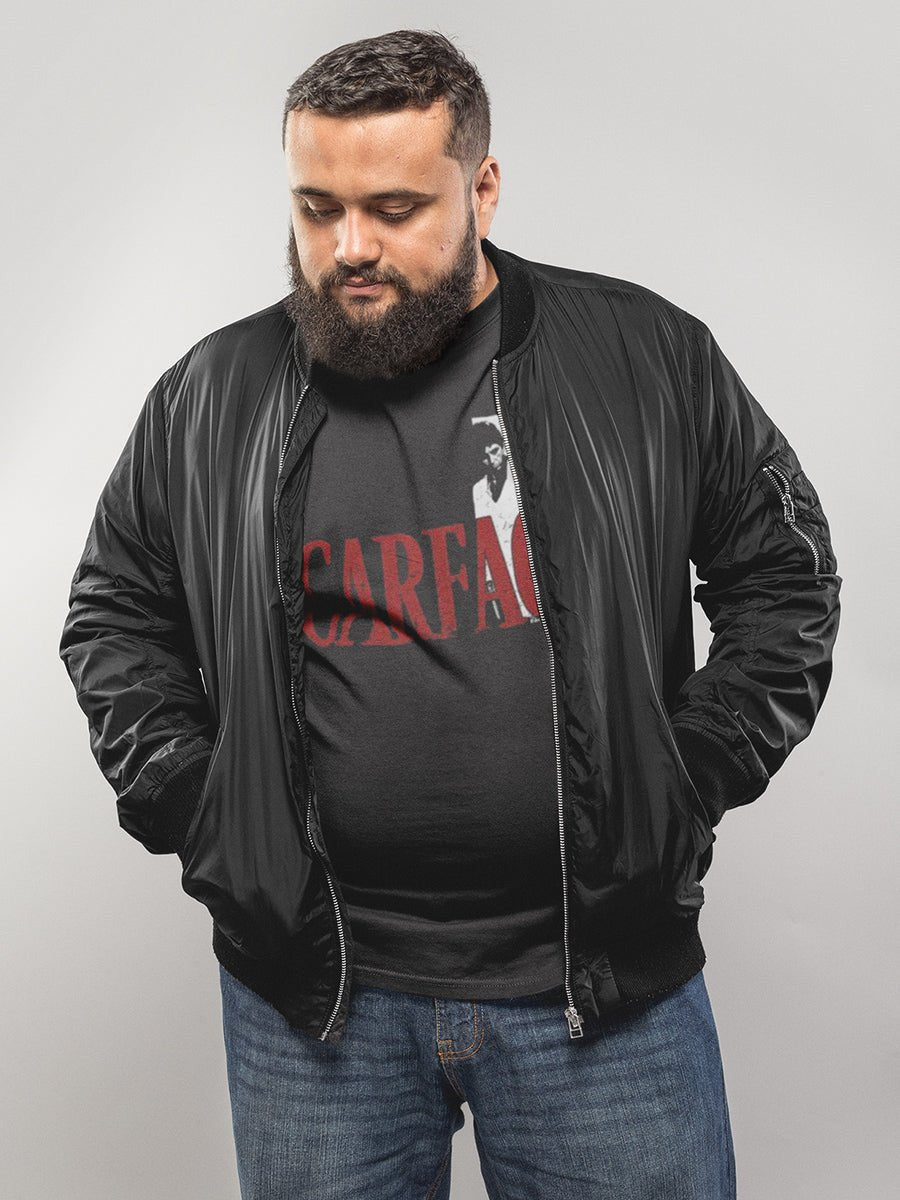 SCARFACE - POSTER BIG AND TALL T-SHIRT Hoodie, Sweatshirt | CoreVibeTees.com (Image 1)