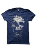 Scattered Skull Dark Blue Tee (Black Available) Hoodie, Sweatshirt | CoreVibeTees.com