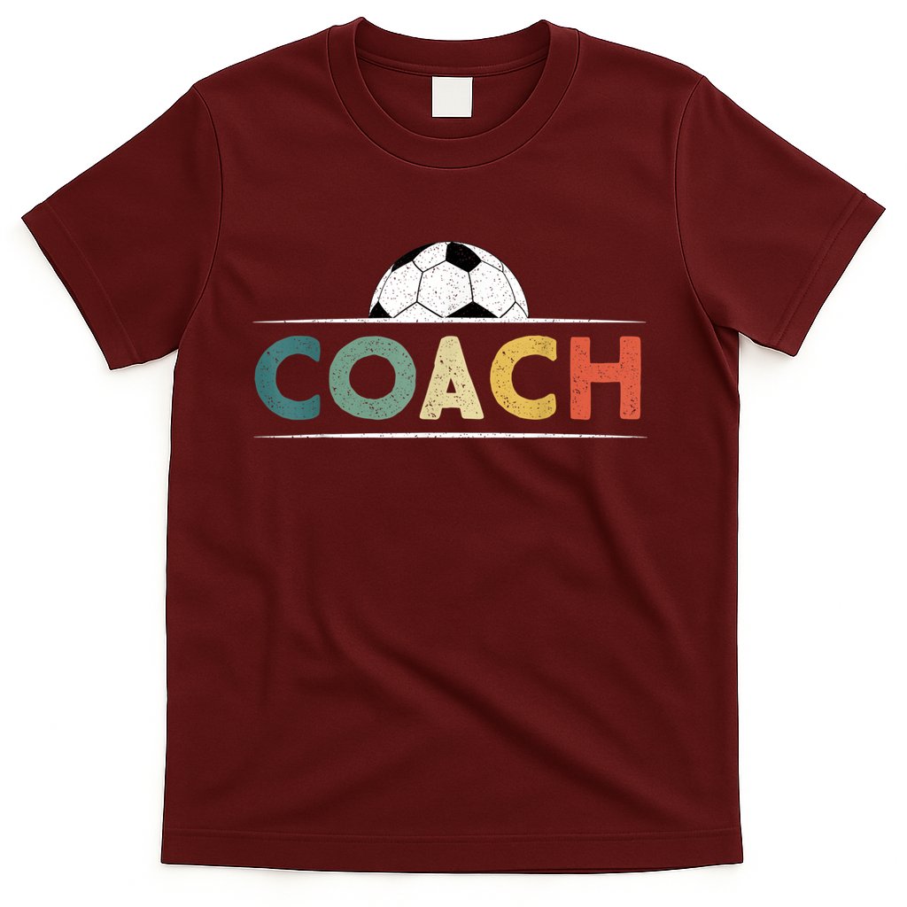 Soccer Coach Funny Retro Vintage Soccer Ball Coaching T-Shirt Hoodie, Sweatshirt | CoreVibeTees.com