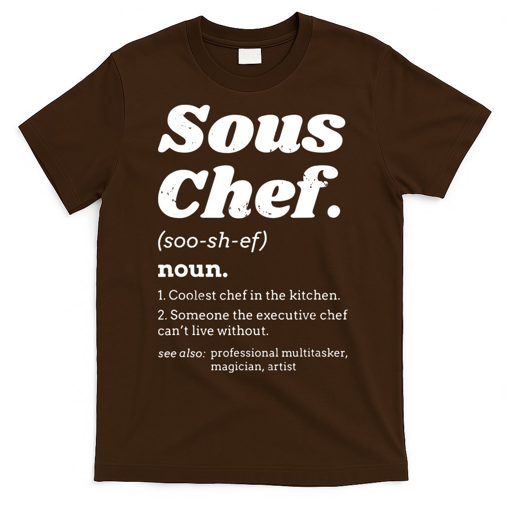 Sous Chef T Funny Definition T-Shirt Hoodie, Sweatshirt | CoreVibeTees.com