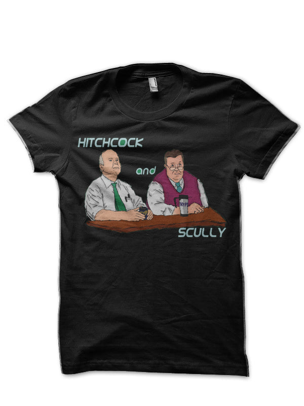 Hitchcock and Scully Black T-Shirt Hoodie, Sweatshirt | CoreVibeTees.com