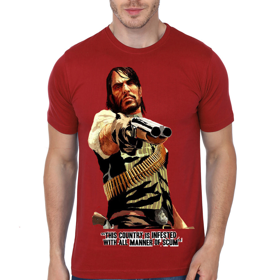 Red Dead Redemption Red Tee Hoodie, Sweatshirt | CoreVibeTees.com