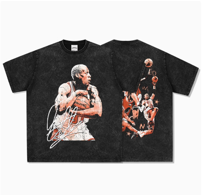 Dennis Rodman Tee NBA 2024 Style001 Hoodie, Sweatshirt | CoreVibeTees.com (Image 1)