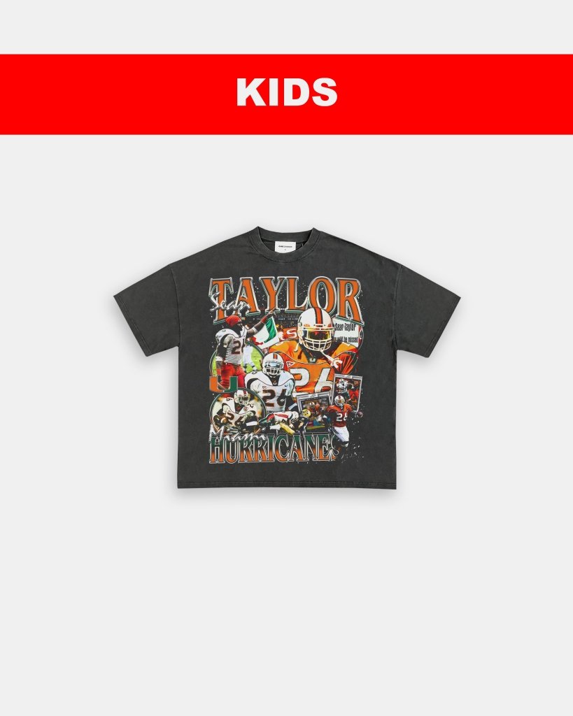 SEAN TAYLOR - MIAMI - KIDS TEE Hoodie, Sweatshirt | CoreVibeTees.com (Image 1)