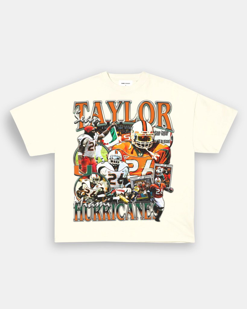 SEAN TAYLOR - MIAMI TEE Hoodie, Sweatshirt | CoreVibeTees.com (Image 4)