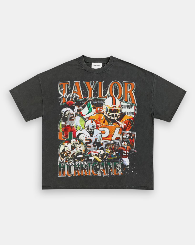 SEAN TAYLOR - MIAMI TEE Hoodie, Sweatshirt | CoreVibeTees.com (Image 1)