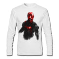 Seeing Red White Full Sleeve Tee Hoodie, Sweatshirt | CoreVibeTees.com