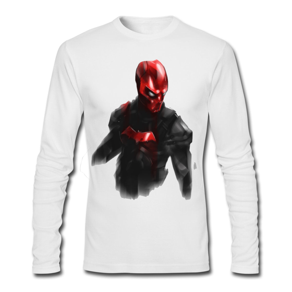 Seeing Red White Full Sleeve Tee Hoodie, Sweatshirt | CoreVibeTees.com