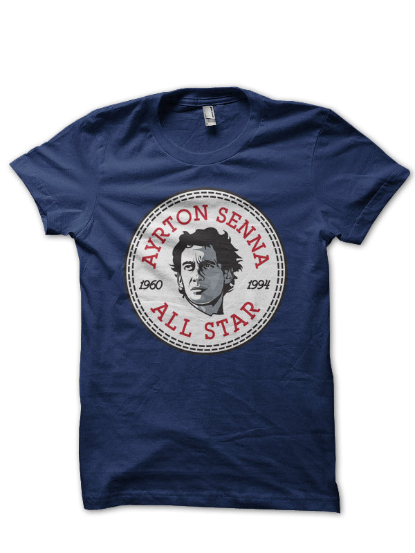 Ayrton Senna Half Sleeve T-Shirt Hoodie, Sweatshirt | CoreVibeTees.com