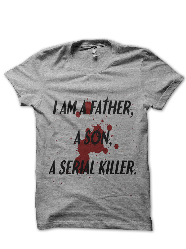 Serial Killer Grey Tee Hoodie, Sweatshirt | CoreVibeTees.com