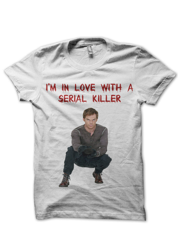 Serial Killer White Tee Hoodie, Sweatshirt | CoreVibeTees.com