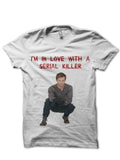 Serial Killer White Tee Hoodie, Sweatshirt | CoreVibeTees.com